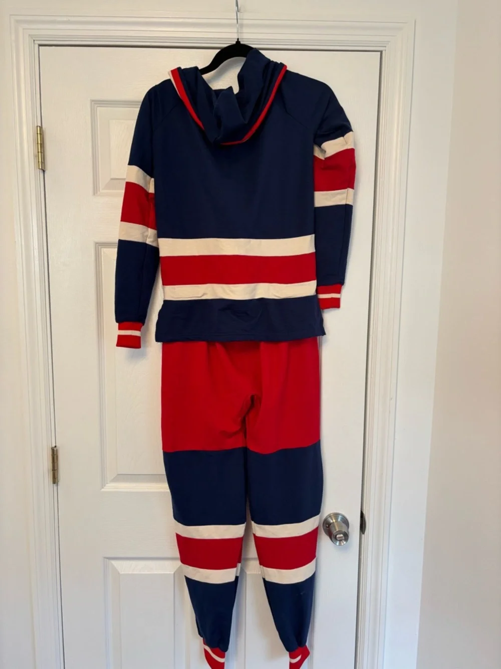 Hockey Sockey New York Rangers NHL Fleece Onesie Youth Large